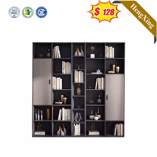 Produits de cuisine miroirs en bois noir porte en verre meubles de maison salon buffet armoire de chevet