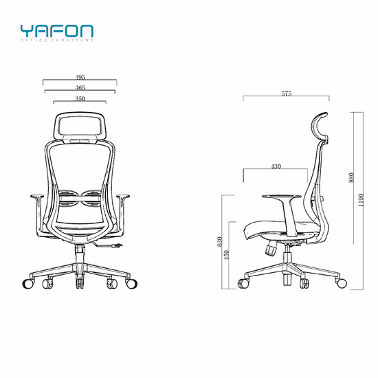 Mobilier de Bureau Ergonomique Haut